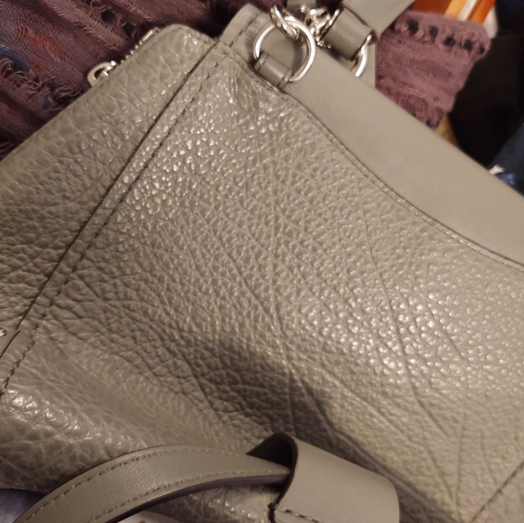 SV/Grey Coach Backpack/Purse Very Gently Used - Picture 5 of 9